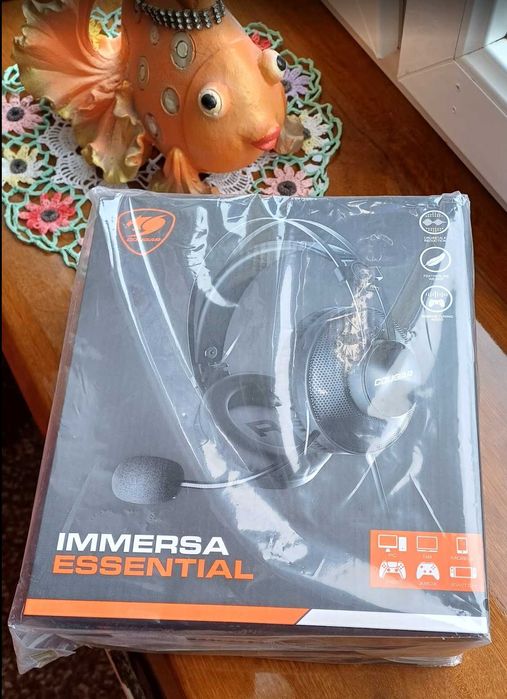 Ігрова гарнітура COUGAR Immersa Essential Black- ігрові навушники