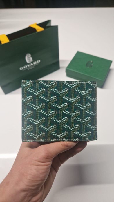 Carteira Goyard Victoire Verde