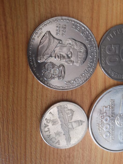 Moedas antigas valiosa