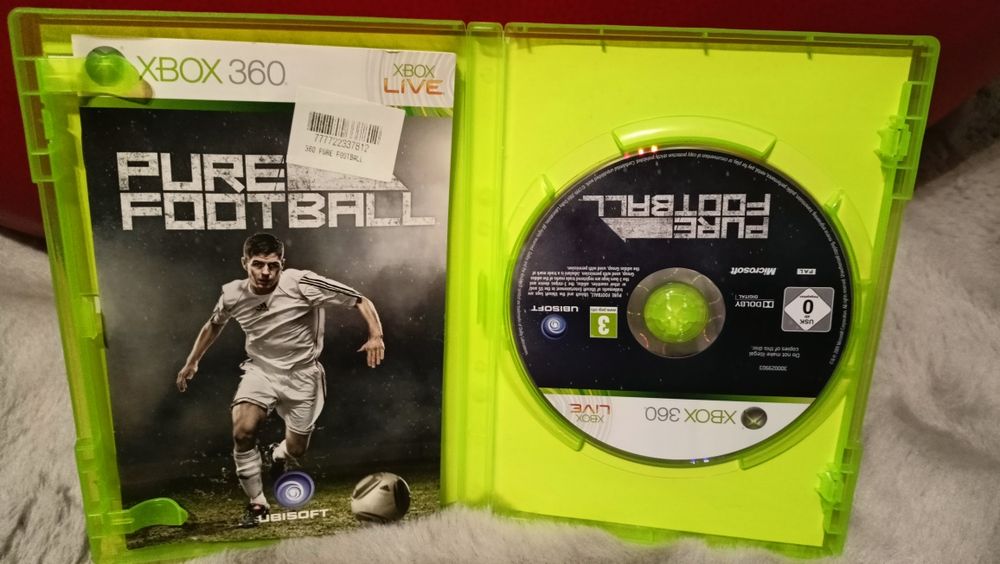 Gra Xbox 360 Pure Football. Stan bardzo dobry, z książeczką ENG