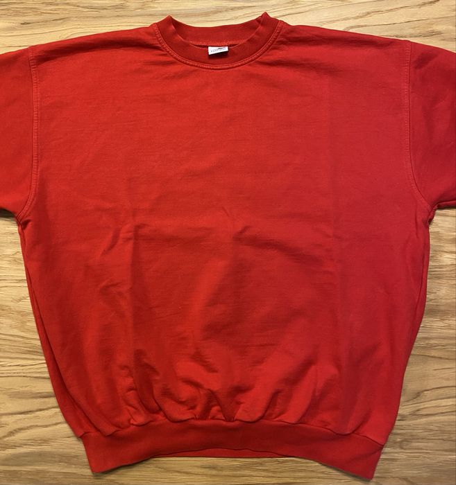 Czerwona bluza XXL