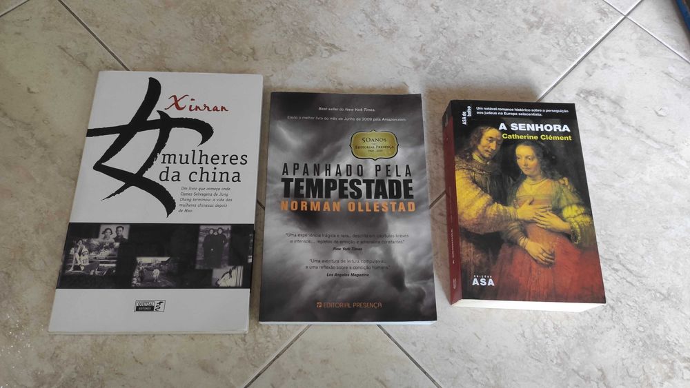 Livros de Catherine Clément, Norman Ollestad e Xinran