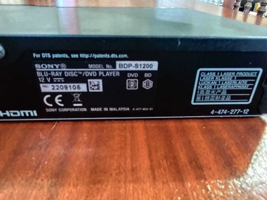 Leitor de Blu-ray Sony