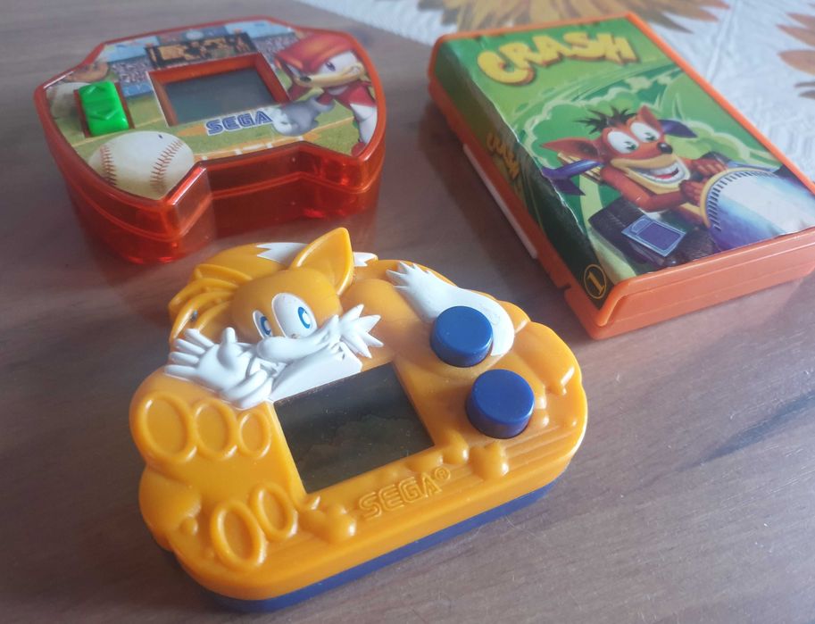 Gierki elektroniczne McDonald's SEGA Rzadkie retro, nowe baterie