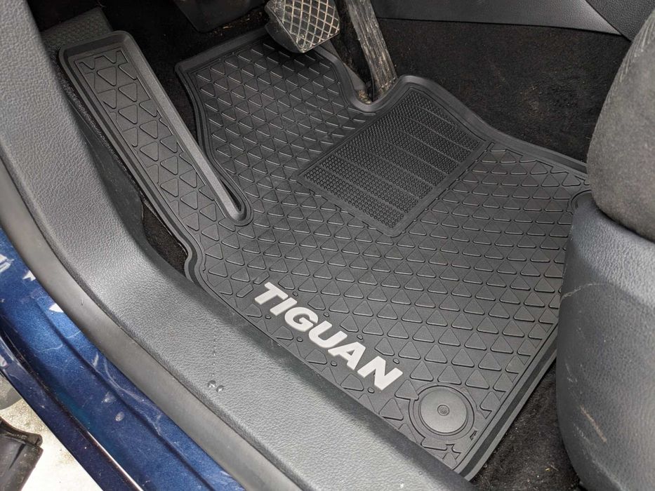 Гумові килимки в салон VW Tiguan ФВ Тігуан коврики резиновые ФВ Тигуан 2007-2016