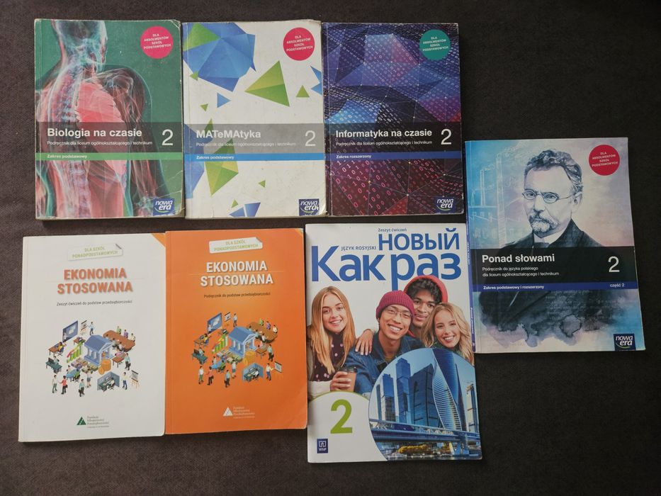 Książki technik logistyk klasa 1 i 2