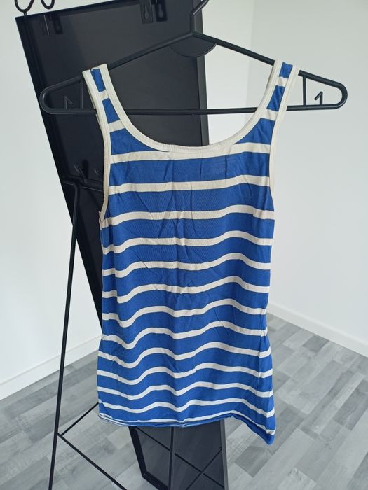 Bluzka na ramiączkach koszulka w paski