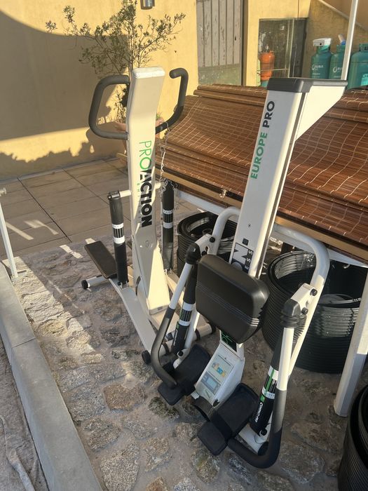 Maquina de remo e de step em otimo estamo e de uma boa marca