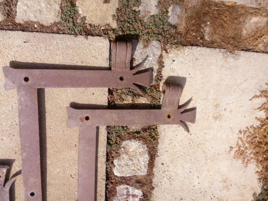 Zawiasy stalowe ręcznie robione kute .loftt ciężkie