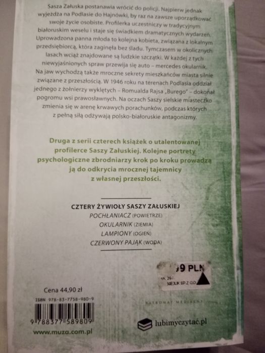 Katarzyna Bonda "Okularnik"