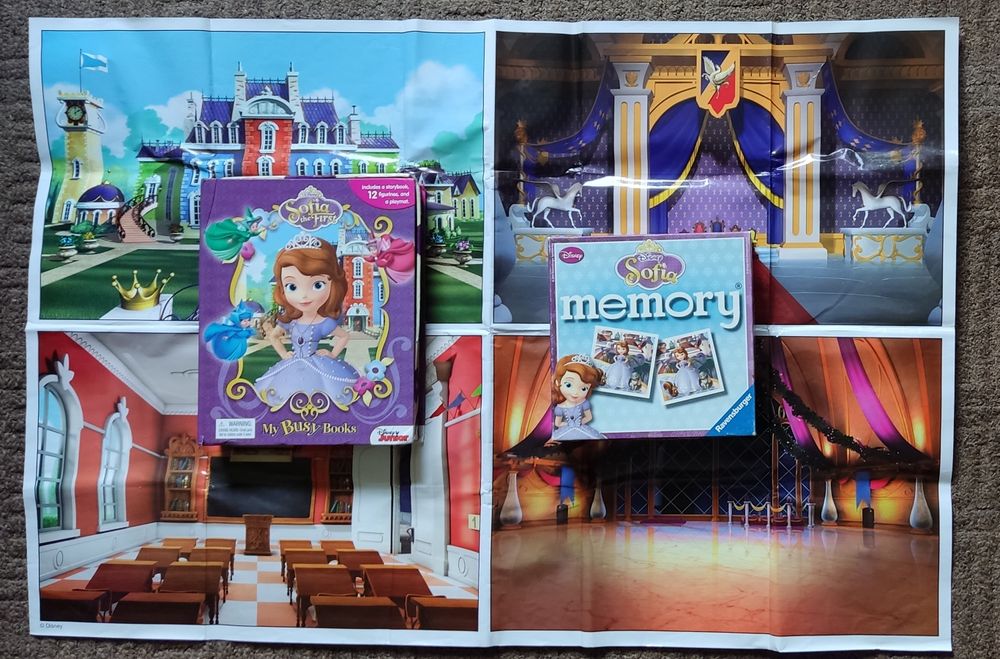 Комплект Дісней : книги, іграшки, диски