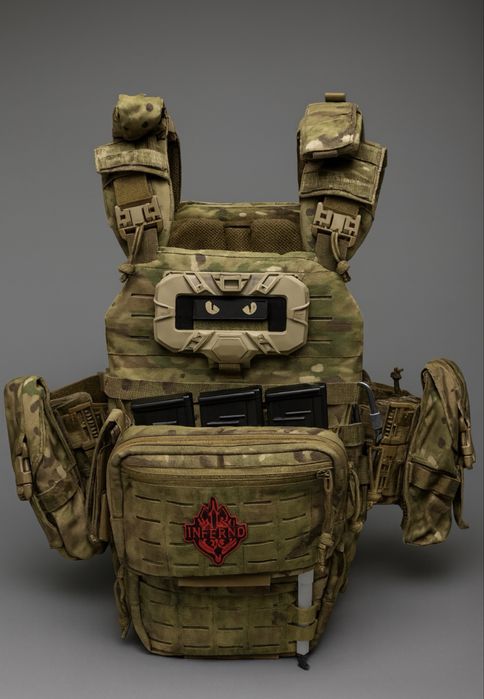 Плитоноска Inferno Tactical «Blaze» | Cordura 1000D | Штурмова