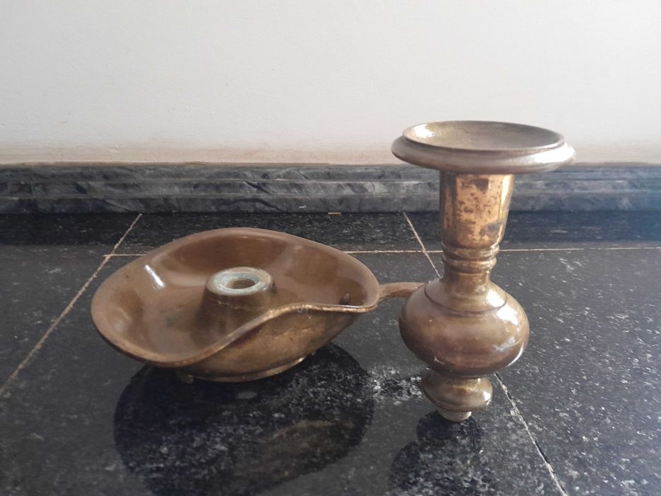 Castiçal original em latão