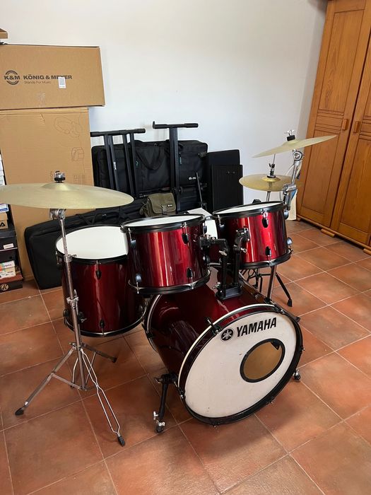 Bateria acústica completa