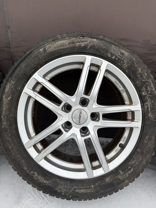 Komplet kół zimowych 5x112 Vw Skoda Seat 215/55/17 Michelin