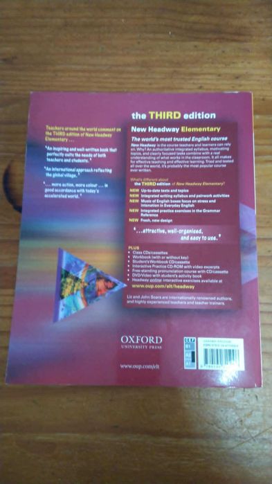 Headway: Elementary: Student'S Book  como novo