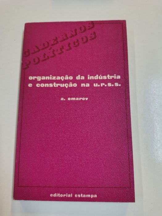 Organização da Indústria e construção na U.R.S.S., de A. Omarov