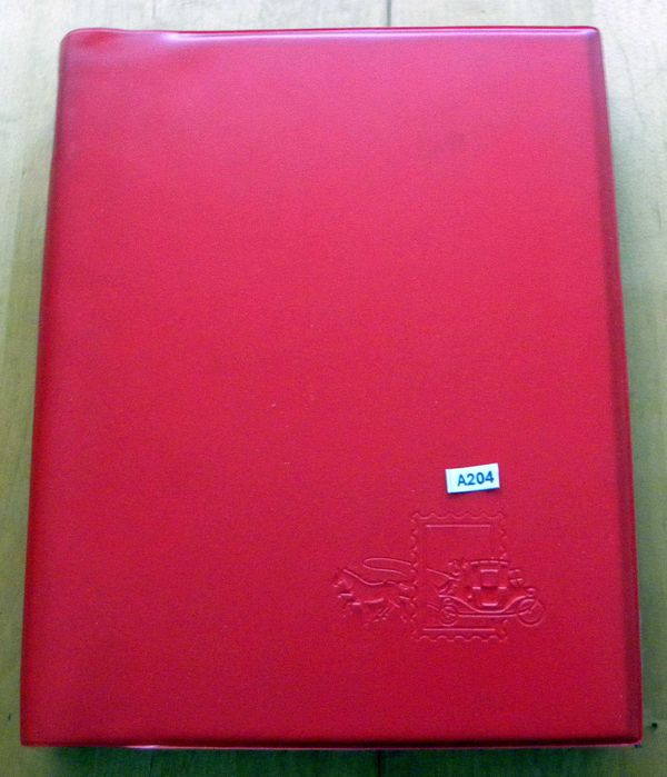 Klaser ze znaczkami, znaczki pocztowe A204