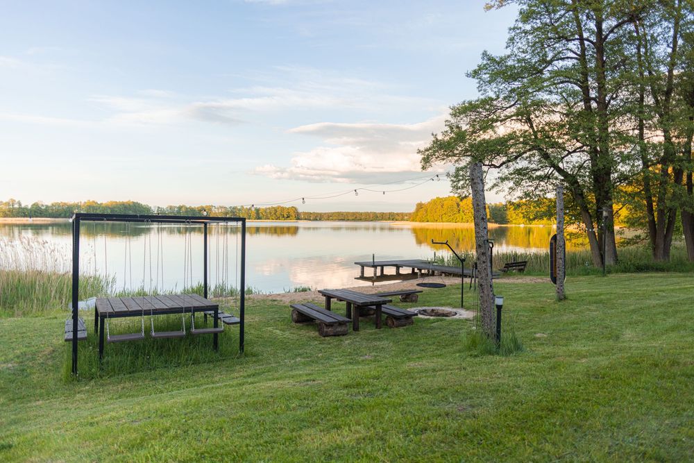 Dom Nad Jeziorem MAZURY balia Jezioro KawalerskI Winiec sauna plaża