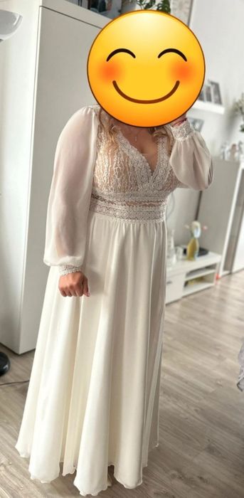 Sukienka Boho  z salonu sukien ślubnych