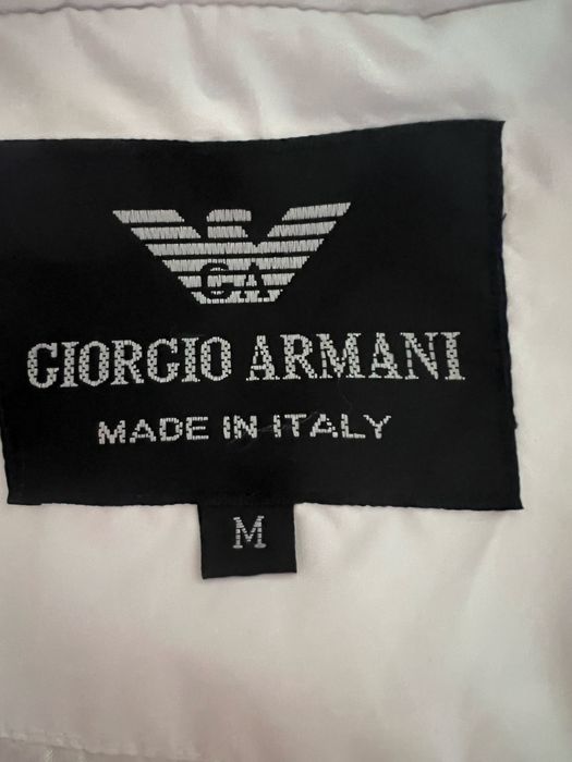Armani M 38 damska kurtka biała ocieplana