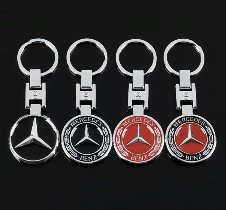 Металічний брелок Mercedes-Benz для ключів