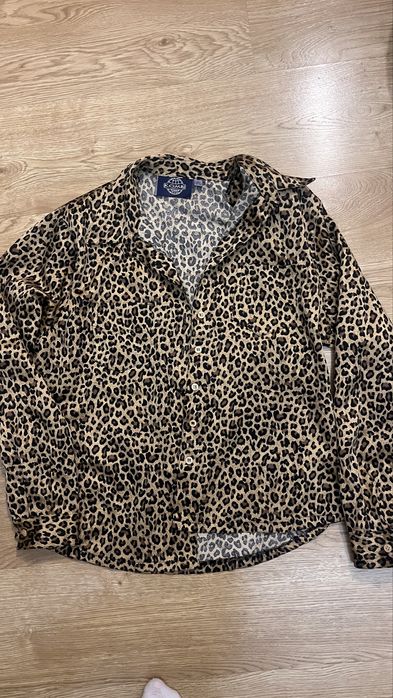 Блуза в леопардовий принт