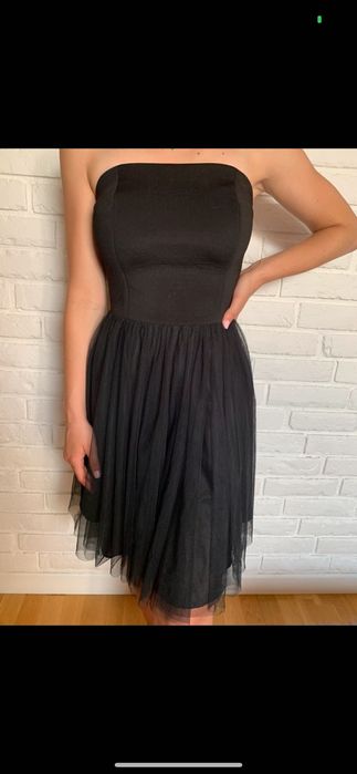 Sukienka bez ramiączek