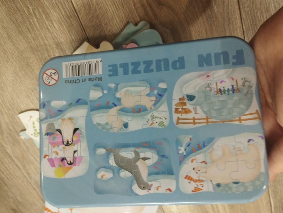Дитячі дерев'яні пазли