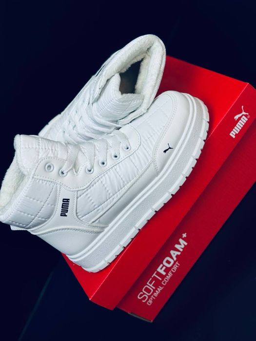 Кроссовки Puma женские теплые / оьувь на зиму женская/ кросівки пума