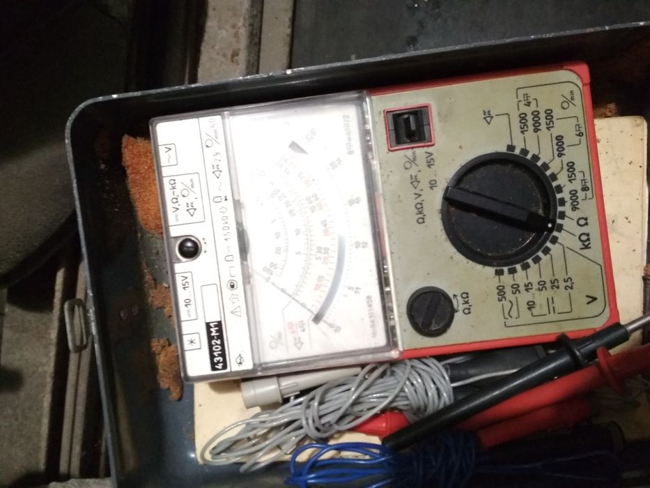 Комбінований вимірювальний пристрій автотестер 43102 МІ