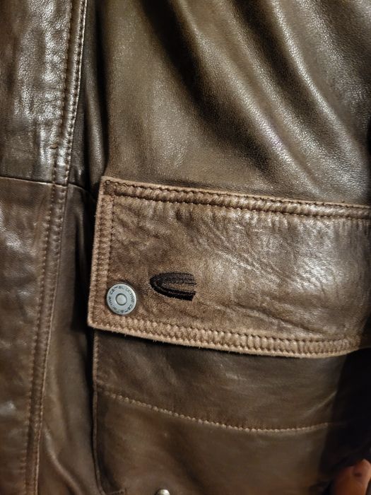 Kurtka skórkowa męska brazowa Camel Active roziar 50