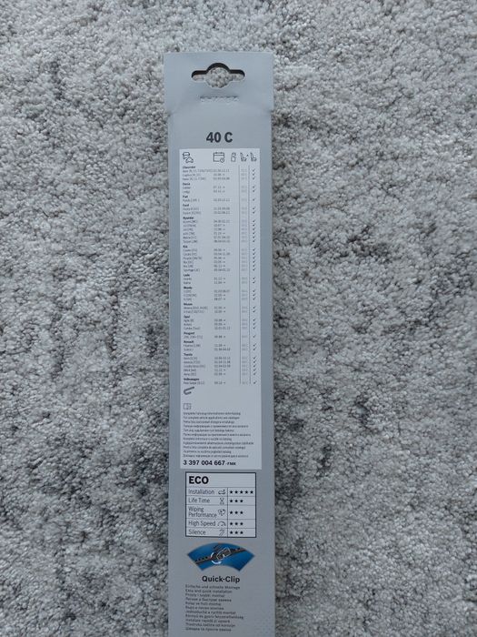 Wycieraczki samochodowe Bosch Eco (komplet 650 mm + 400 mm)