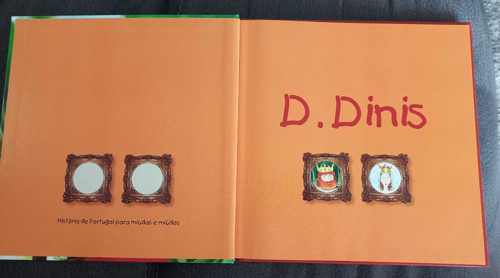 Livro histórico infantil de D. DINIS