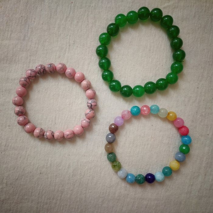 Браслети, браслеты апатиту, корал, гематит