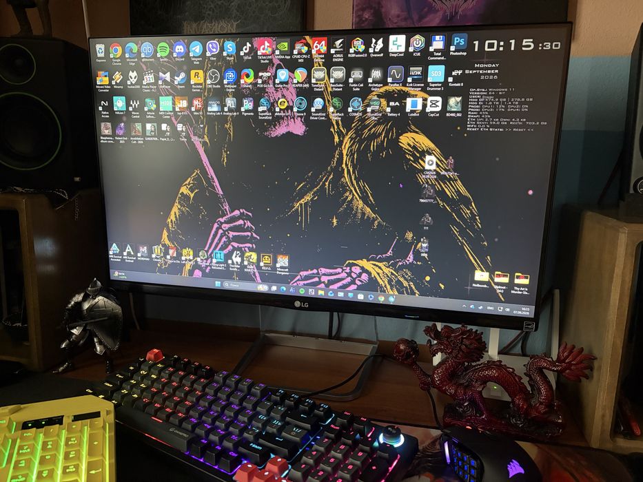 Монітор 27" LG 27MP77HM-P