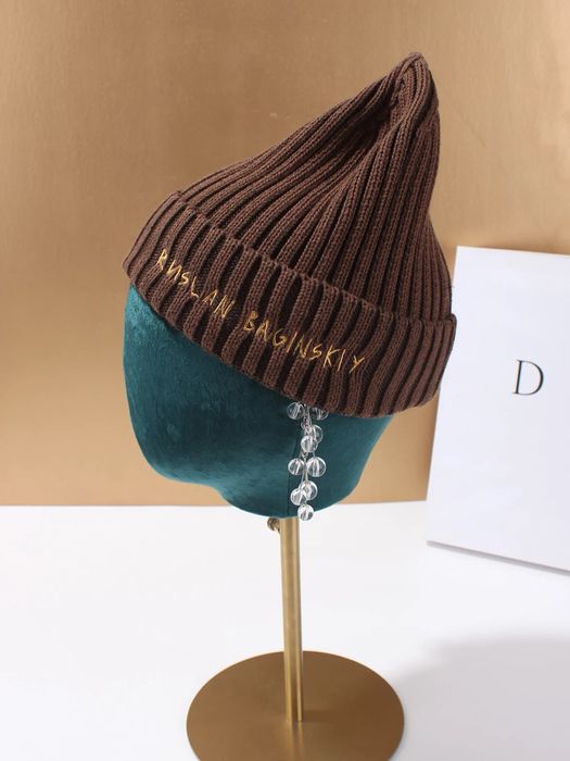 Наявність ! шапка ruslan baginskiyкоричнева чорна беж