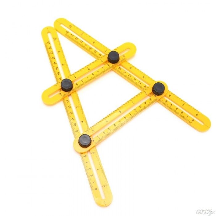 Линейка шаблон для переноса углов