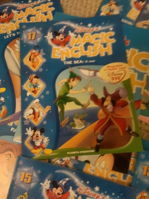 Coleção Walt Disney original aprender inglês crianças e adolescentes