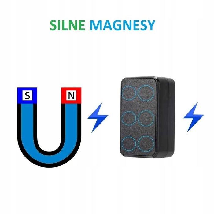 Lokalizator GPS TRACKER 25 dni magnes podsłuch mini