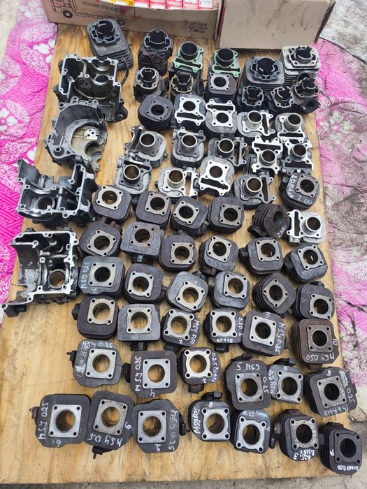 Поршнева на Yamaha jog 3kj 5bm 5su 4kn 2kj Axis 90 Grand axis 100 Sa 36 Suzuki lets address v 100 110 v 125 v 50 інжектор Sepia Honda dio tact lead