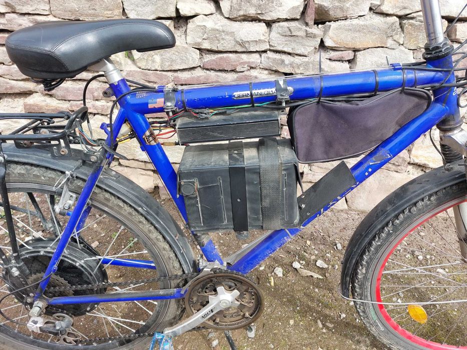 Велосипед електричний 48 вольт 1000 ват