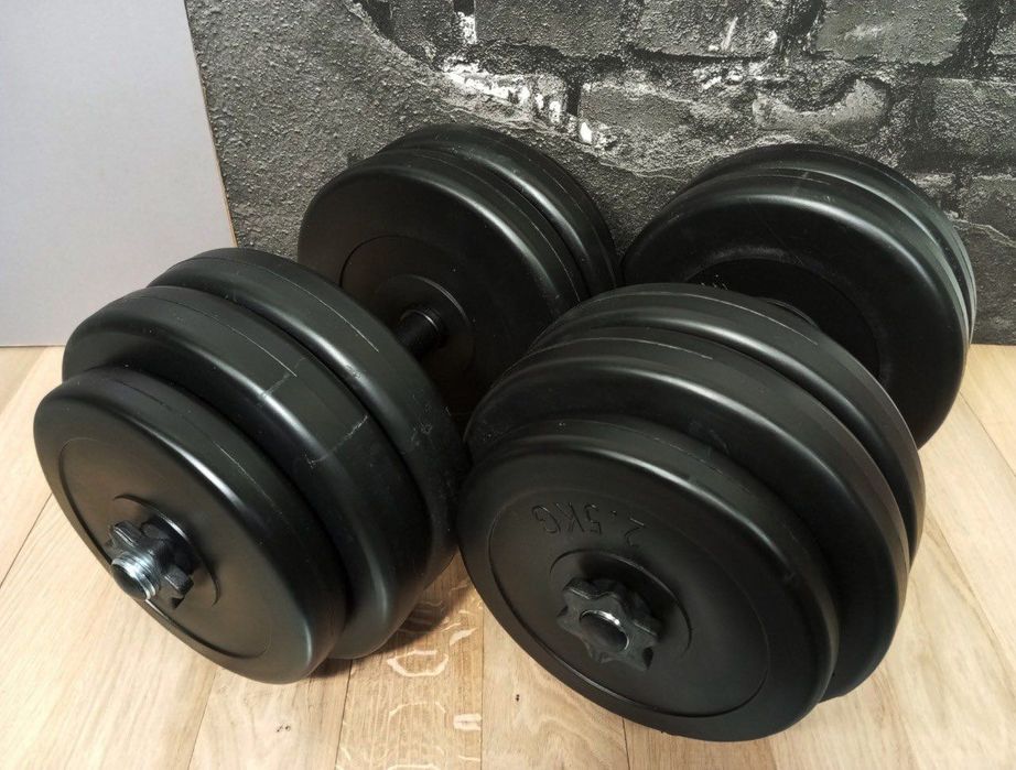 Гантелі набірні 2×26 кг для комбінованого навантаження