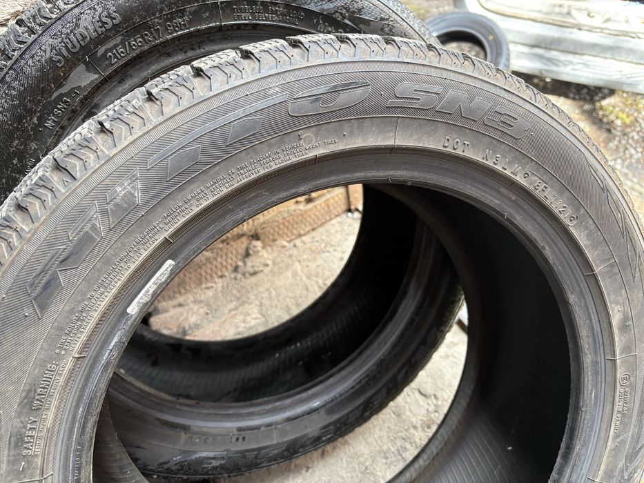 215/55/17 Nitto зима