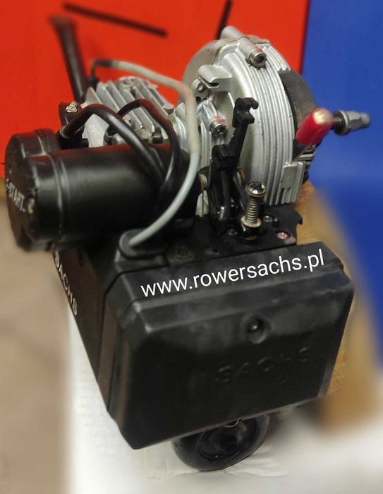 Rower z silnikiem, silnik do roweru Sachs 301 saxonette spartamet