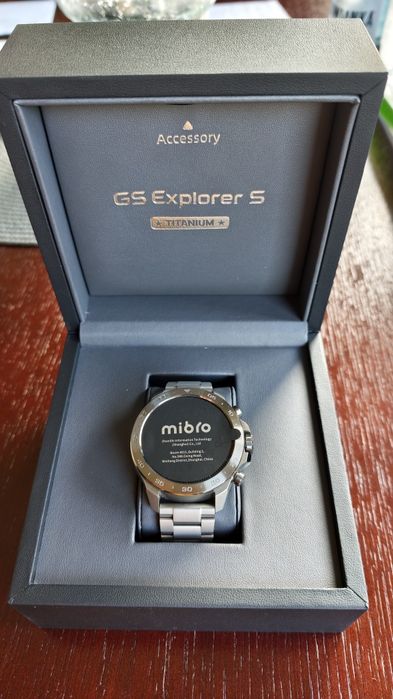 Mibro Gs Explorer S wersja Full Titanium