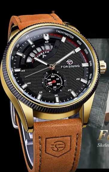 Мужские наручные оригинальные часы чоловічий механічний годинник часи