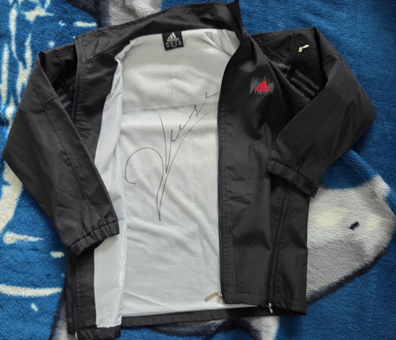 Kurtka z autografem Roberta Lewandowskiego  adidas  chłopięca