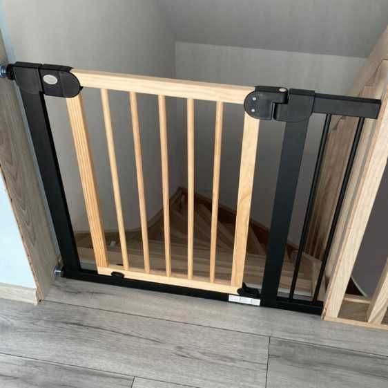 Barierka Bramka Zabezpieczająca Ochronna Rozporowa na Schody Drzwi