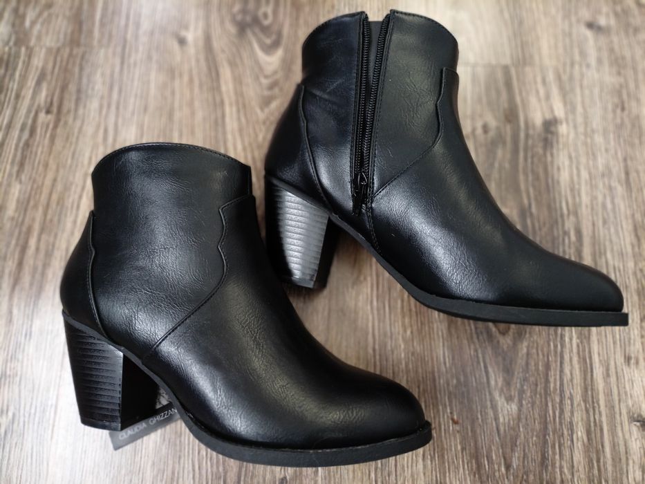 Nowe botki czarne